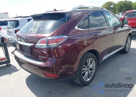 2013 Lexus Rx из США, поврежденный, VIN 2T2ZK1BA1DC124959
